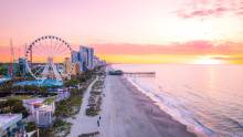 Myrtle Beach, SC at sunrise