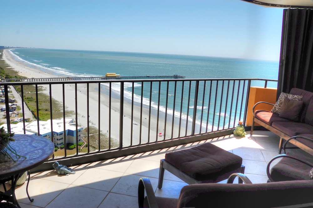 View of Atlantic from Maison Sur Mer in Myrtle Beach